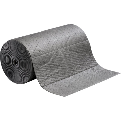 Universal absorbent sheeting roll, length 61 m, width 760 mm, perforated in lengths of 380 mm.
