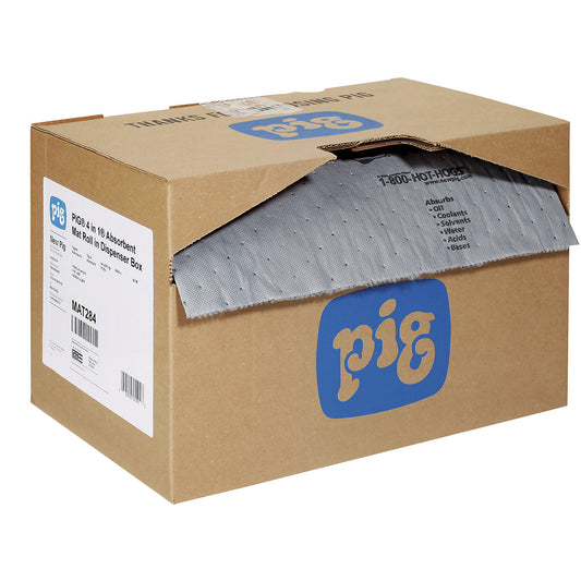 4-in-1® universal absorbent sheeting roll, universal version, width 410 mm, length 24 m, perforated every 255 mm in width.