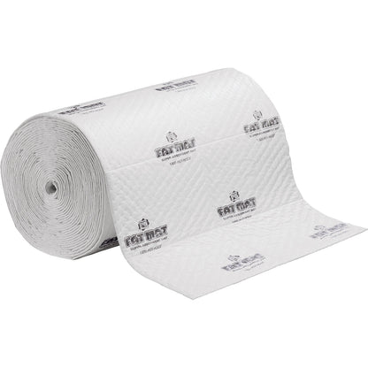 FAT MAT® Oil-Only absorbent sheeting roll, heavyweight version, length 23 m, width 810 mm.