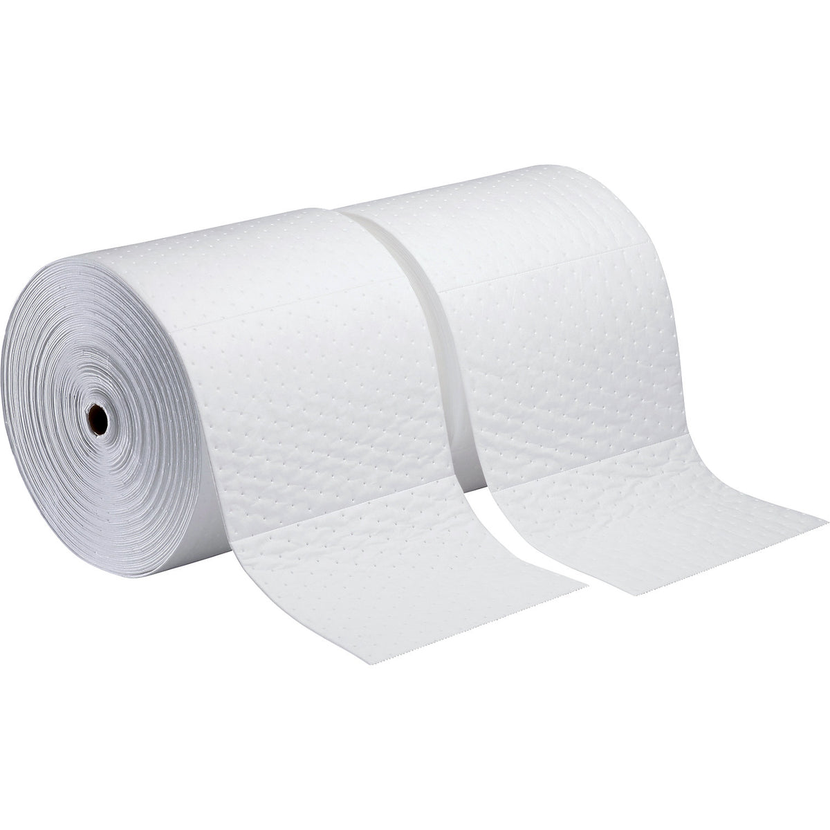 Oil-Only absorbent sheeting roll, heavyweight version, length 46 m, pack of 2, width 380 mm.