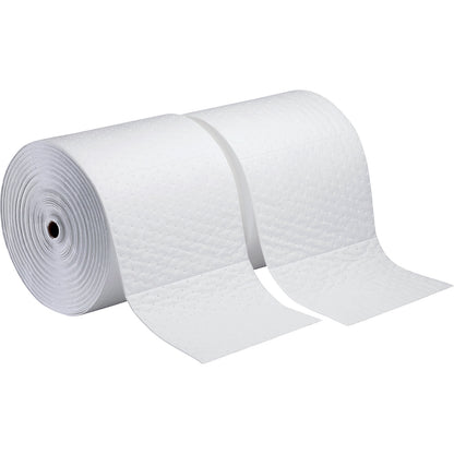 Oil-Only absorbent sheeting roll, heavyweight version, length 46 m, pack of 2, width 380 mm.