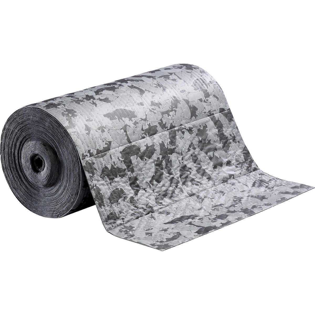 HAM-O® universal absorbent sheeting roll, universal version, length 46 m, width 810 mm, grey.