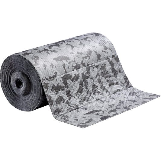 HAM-O® universal absorbent sheeting roll, universal version, length 46 m, width 810 mm, grey.