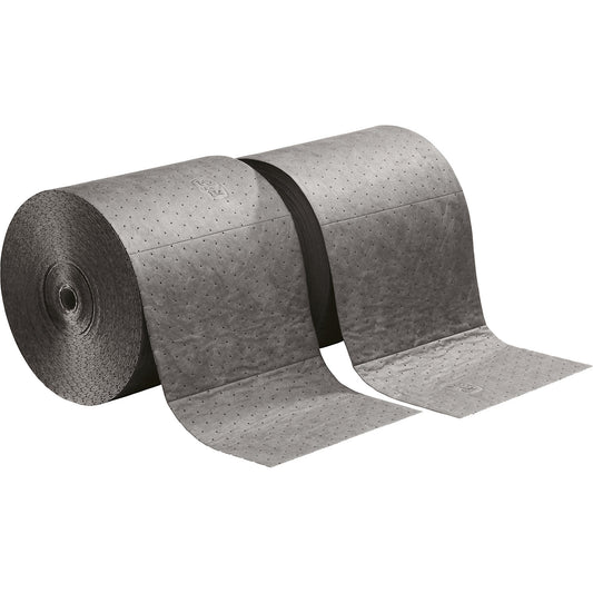 Universal absorbent sheeting roll, length 61 m, pack of 2 rolls, width 380 mm.