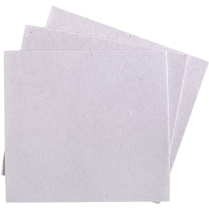HazMat absorbent sheeting mat for chemicals, neutralises acids, heavyweight version, in dispenser box, WxL 280 x 300 mm, pack of 25.