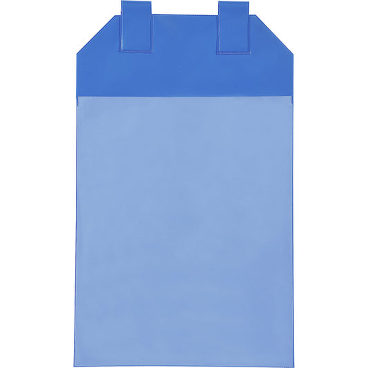 Document pouch, magnetic, A4, with rain protection flap, pack of 50.