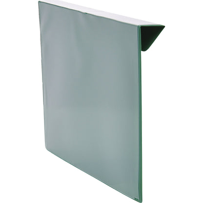 Labelling pouches, pack of 100, for wooden pallet collars, paper format A5, green.