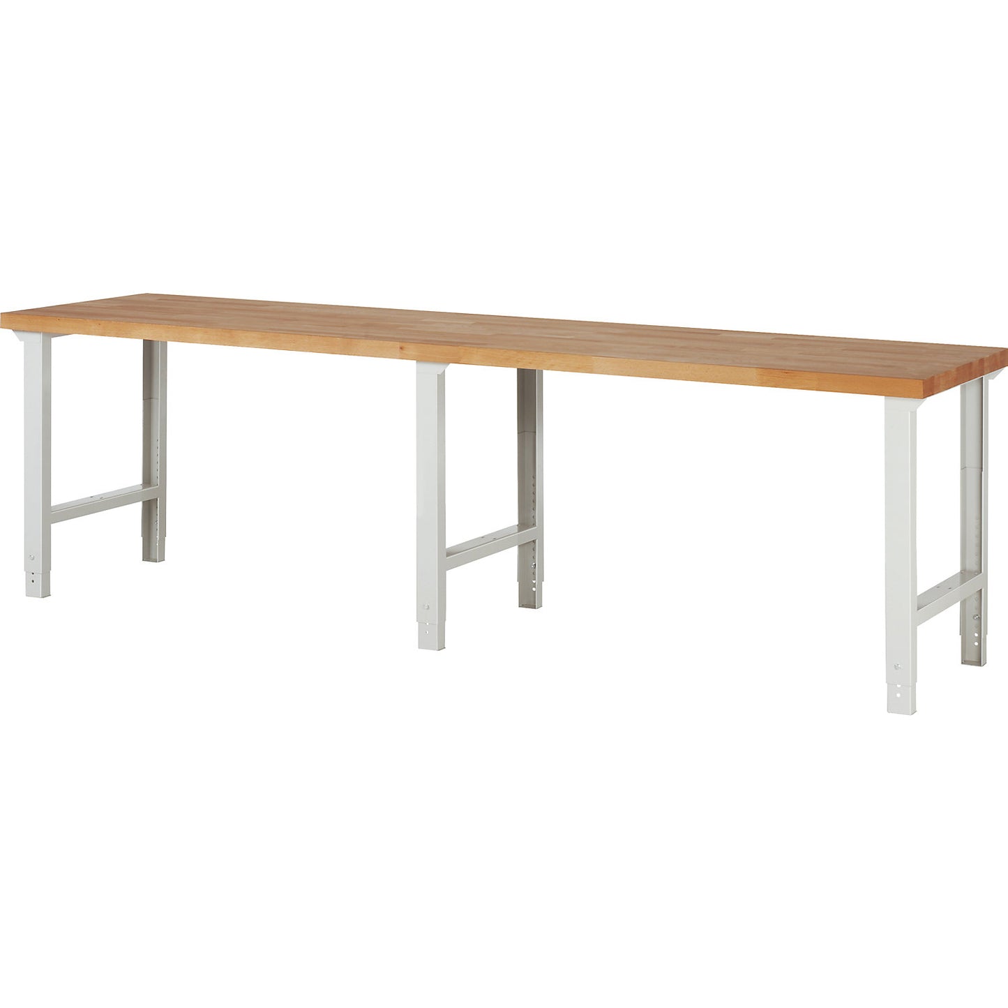 Workbench, Series 7000 modular system, without substructure, extra wide, WxD 3000 x 700 mm.