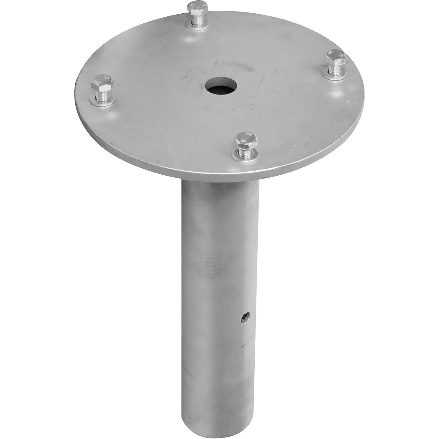 Ground sleeve, with screws and washers, hot dip galvanised.