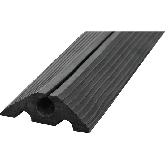 Cable duct, can be rolled up, for cables up to Ø 20 mm, black.