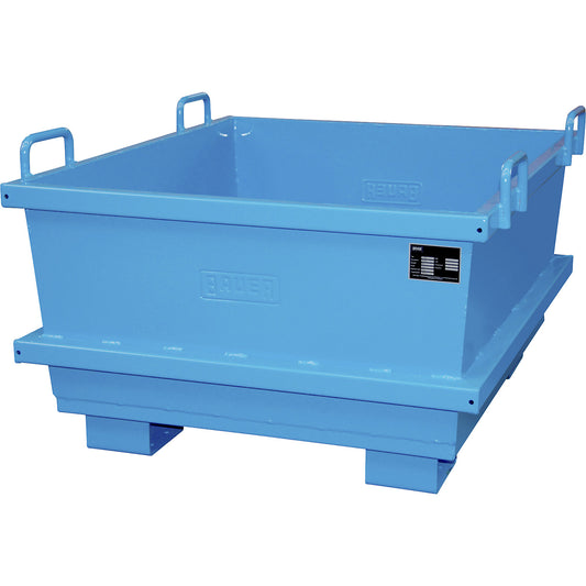 Universal container, capacity 0.5 m³, light blue.