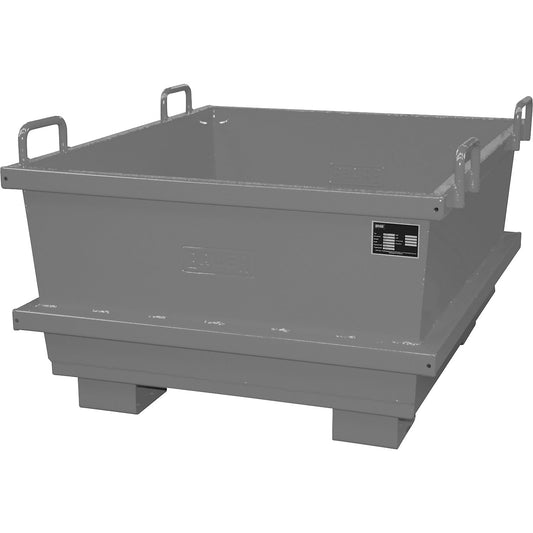 Universal container, capacity 0.5 m³, mouse grey.