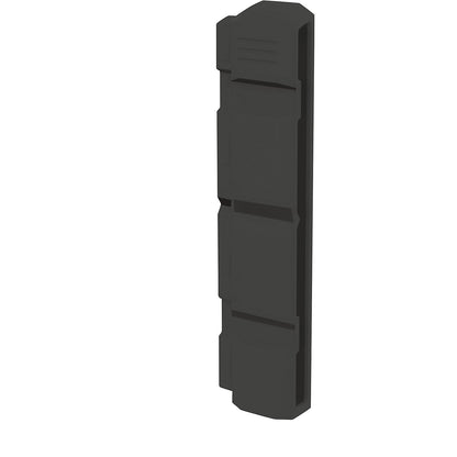 Extension element, HxWxD 1100 x 200 x 125 mm, black.