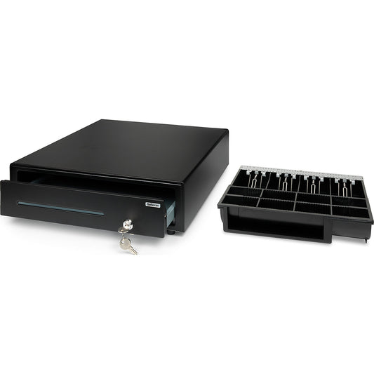 Cash drawer, SAFESCAN standard 4141, 8 coin compartments / 4 banknote compartments.