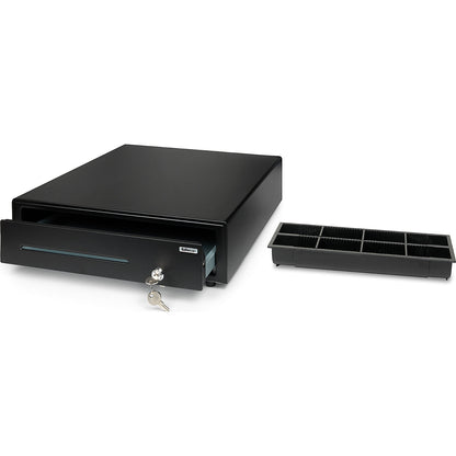 Low duty cash drawer, SAFESCAN LD-3336, 8 coin compartments / 3 banknote compartments.