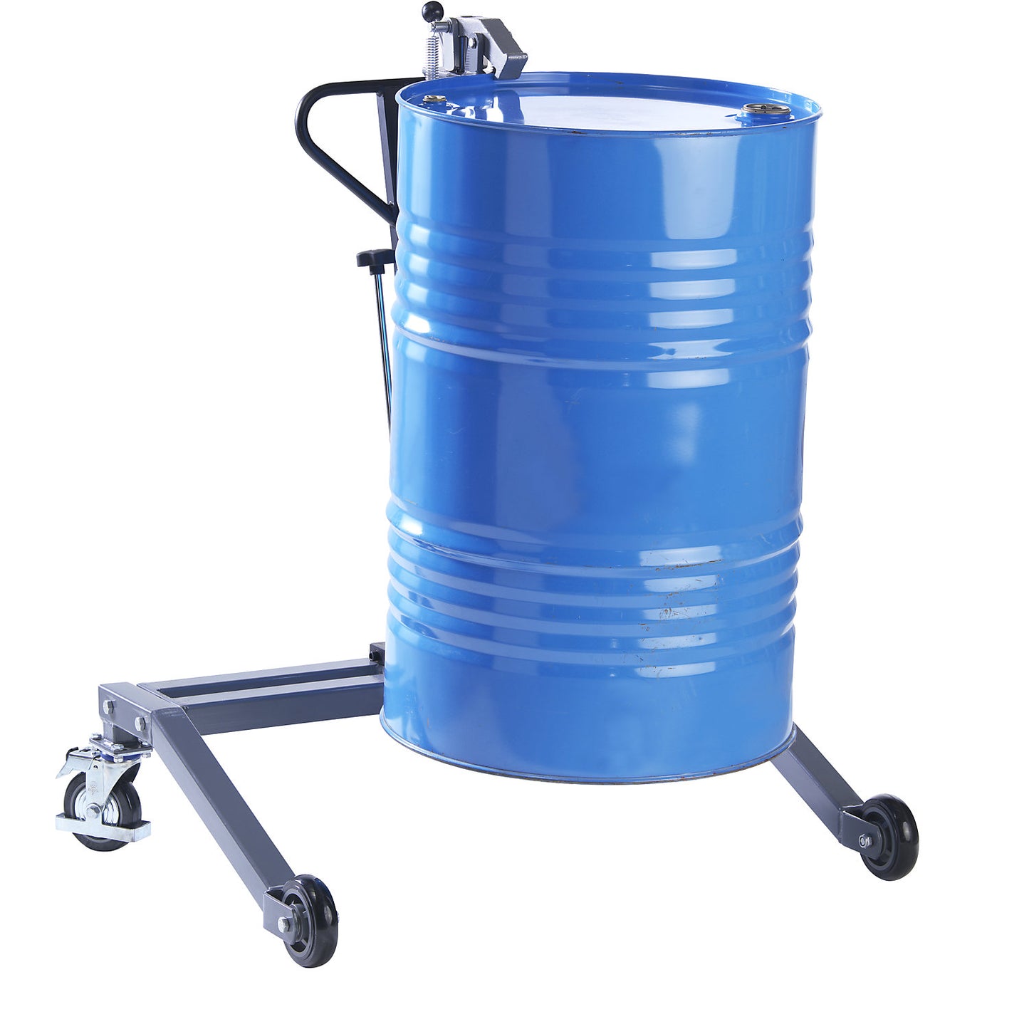 Drum grip, can drive over pallets, max. load 250 kg.