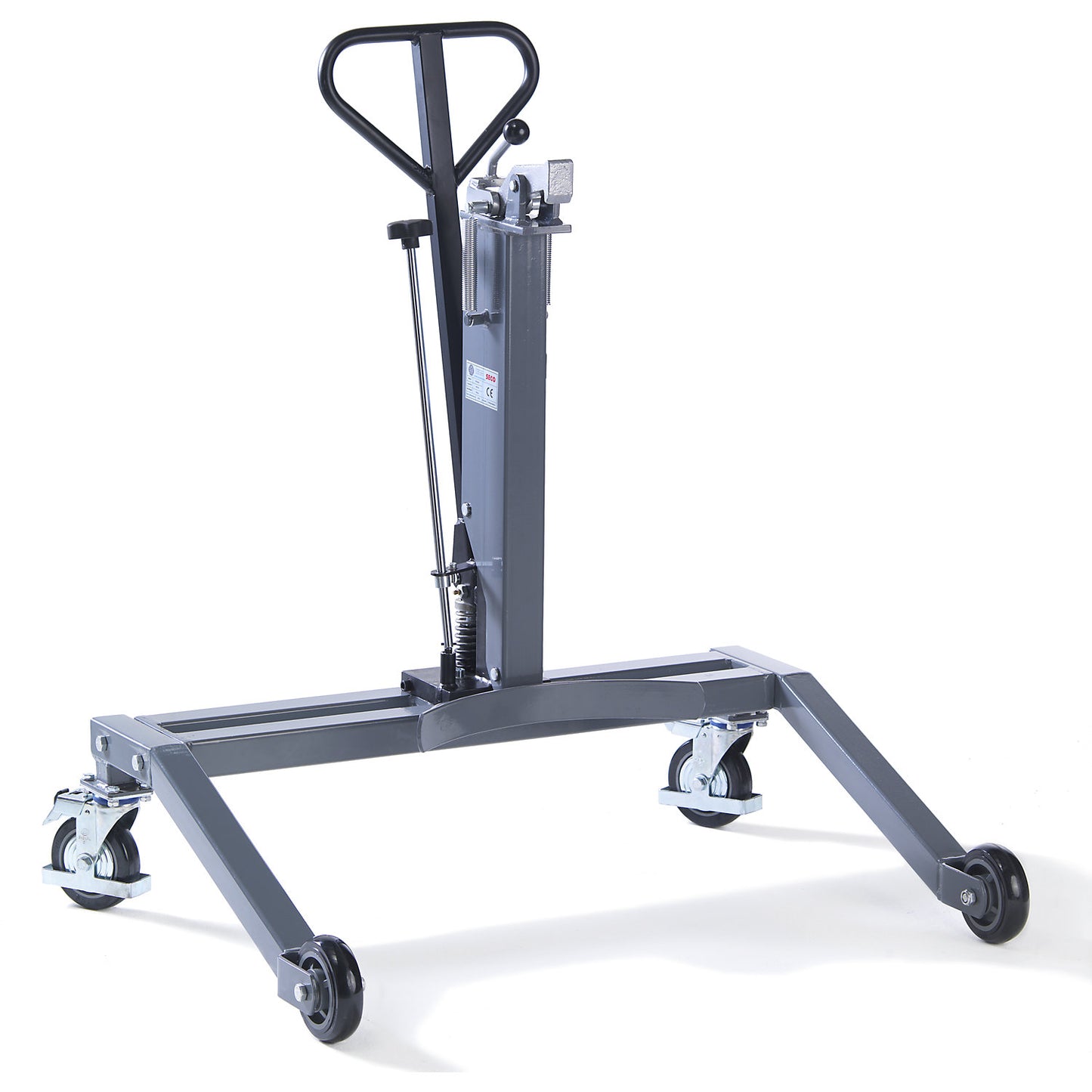 Drum grip, can drive over pallets, max. load 250 kg.