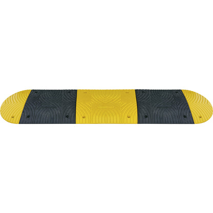 Speed ramp, recycled plastic, height 30 mm, max. 30 km/h, standard element, yellow.
