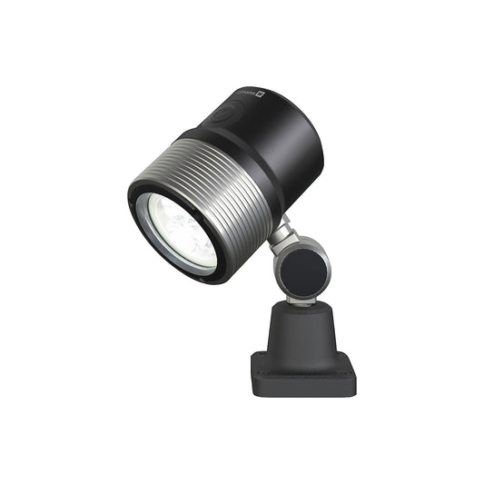 LED articulated head machine lamp, 8.5 W, beam angle 10°.