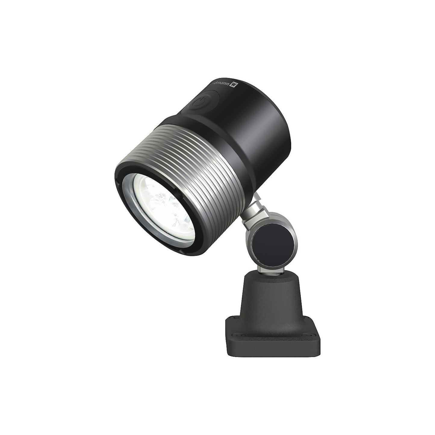 LED articulated head machine lamp, 8.5 W, beam angle 40°.