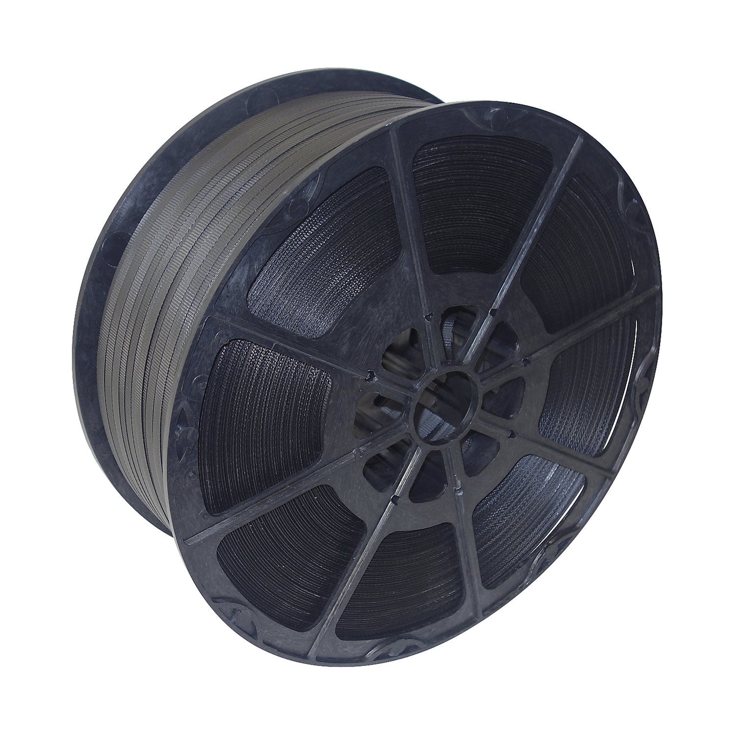 PP strapping, for strap dispensers, core Ø 55 mm, strap width 12 mm.