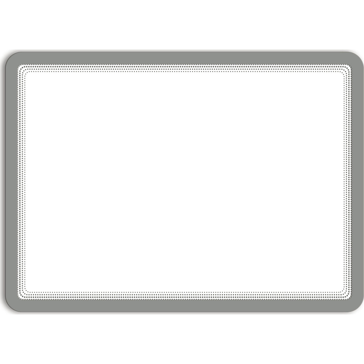 Transparent sleeve for documents, A4, with magnetic latch, self adhesive, silver, pack of 2.