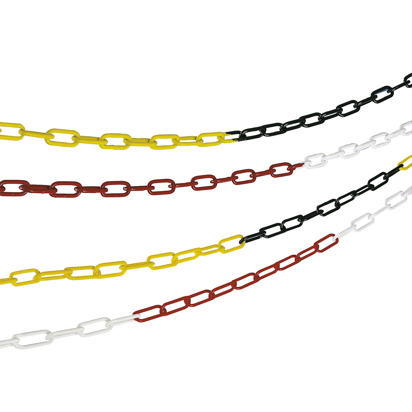 Nylon chain, MNK quality standard 6, band length 50 m, black.