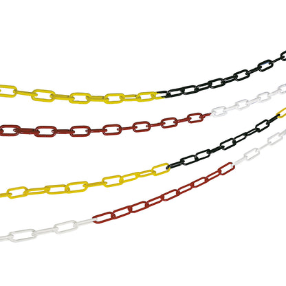 Nylon chain, MNK quality standard 6, band length 50 m, red.