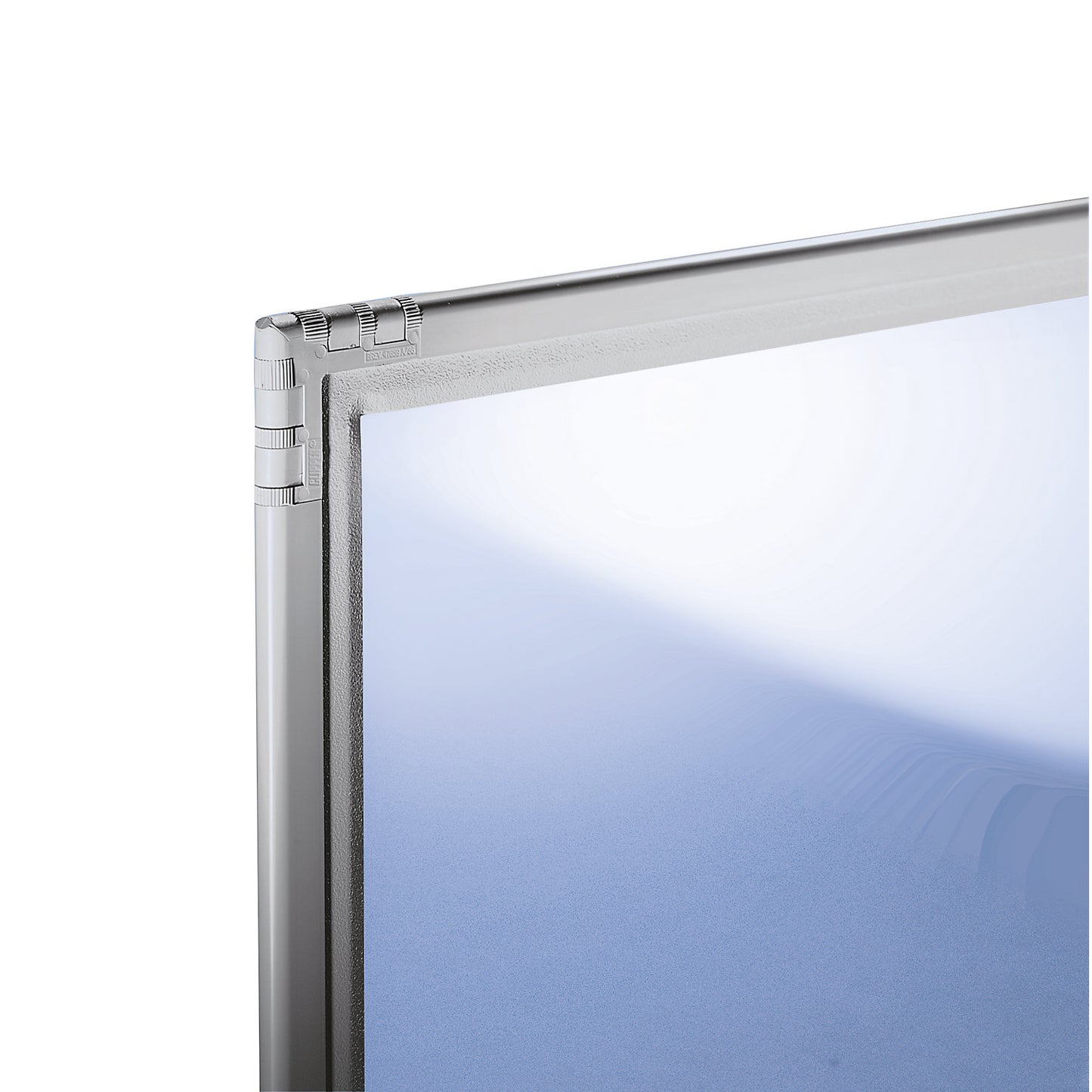 Partition, acrylic glass, clear, 650x1300 mm.