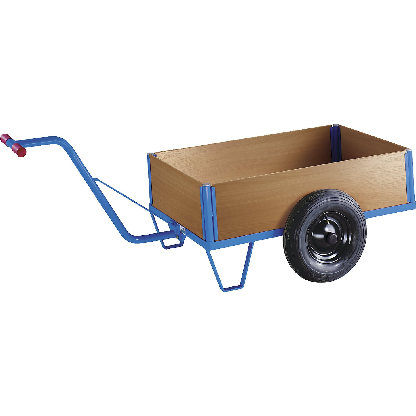 Two-wheel hand truck, with cargo box, platform 1250 x 800 mm.