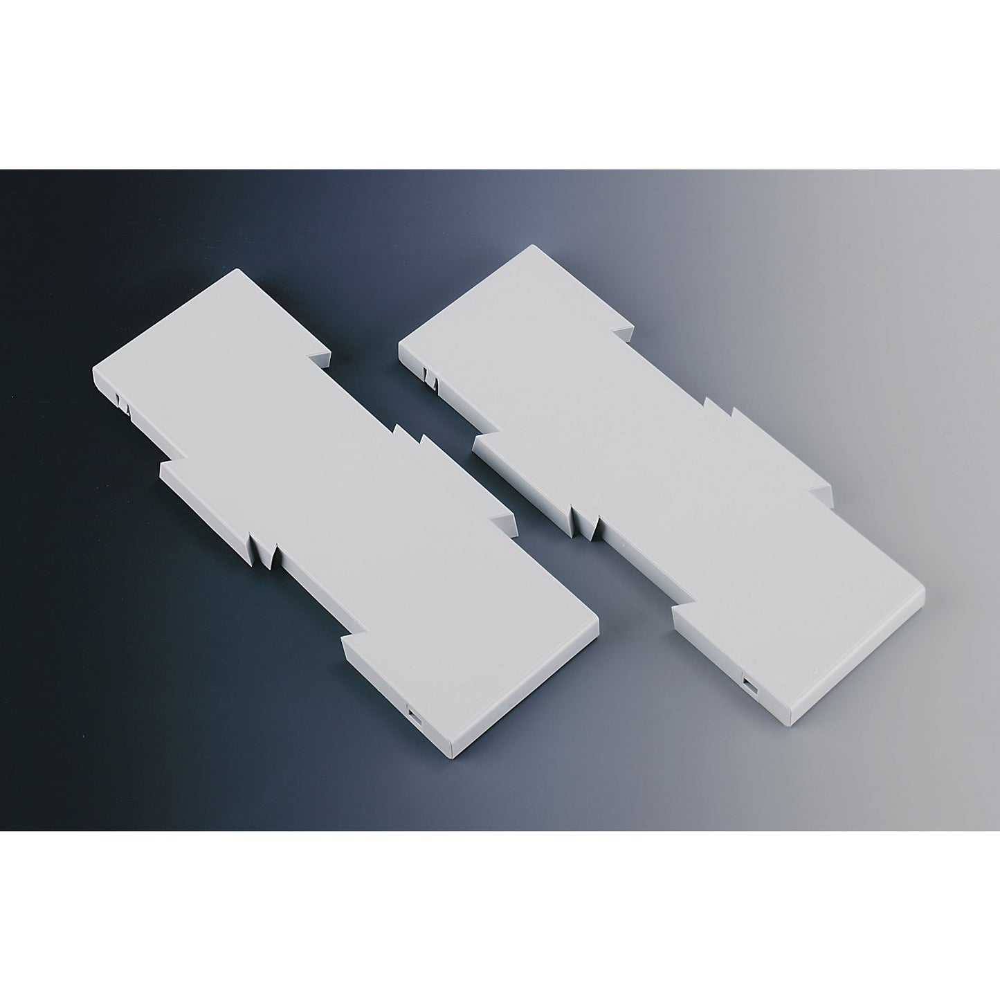 Extension kit, for enlarging the support base to 347 x 260 mm, light grey.