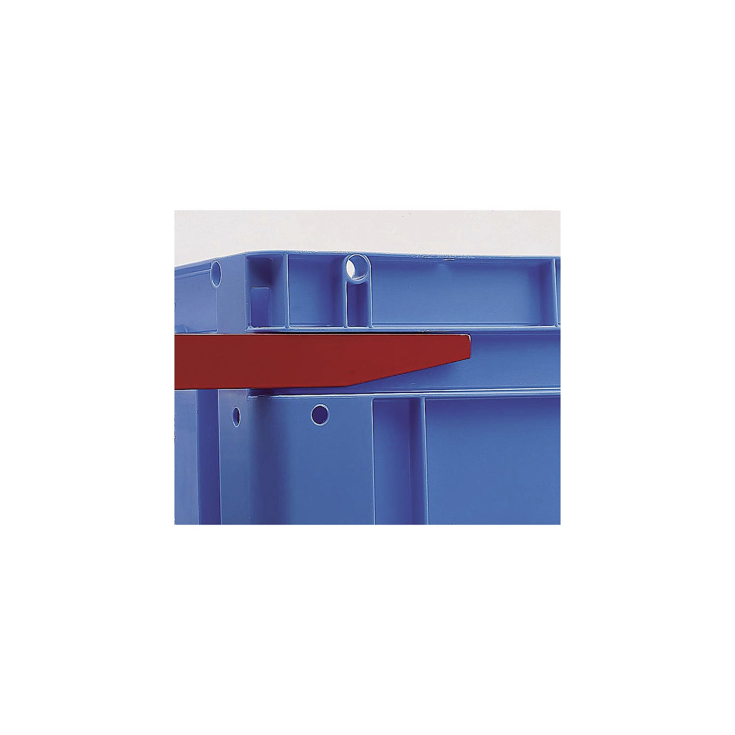 Euro size stacking containers, external LxWxH 600 x 400 x 170 mm, grey, pack of 2.