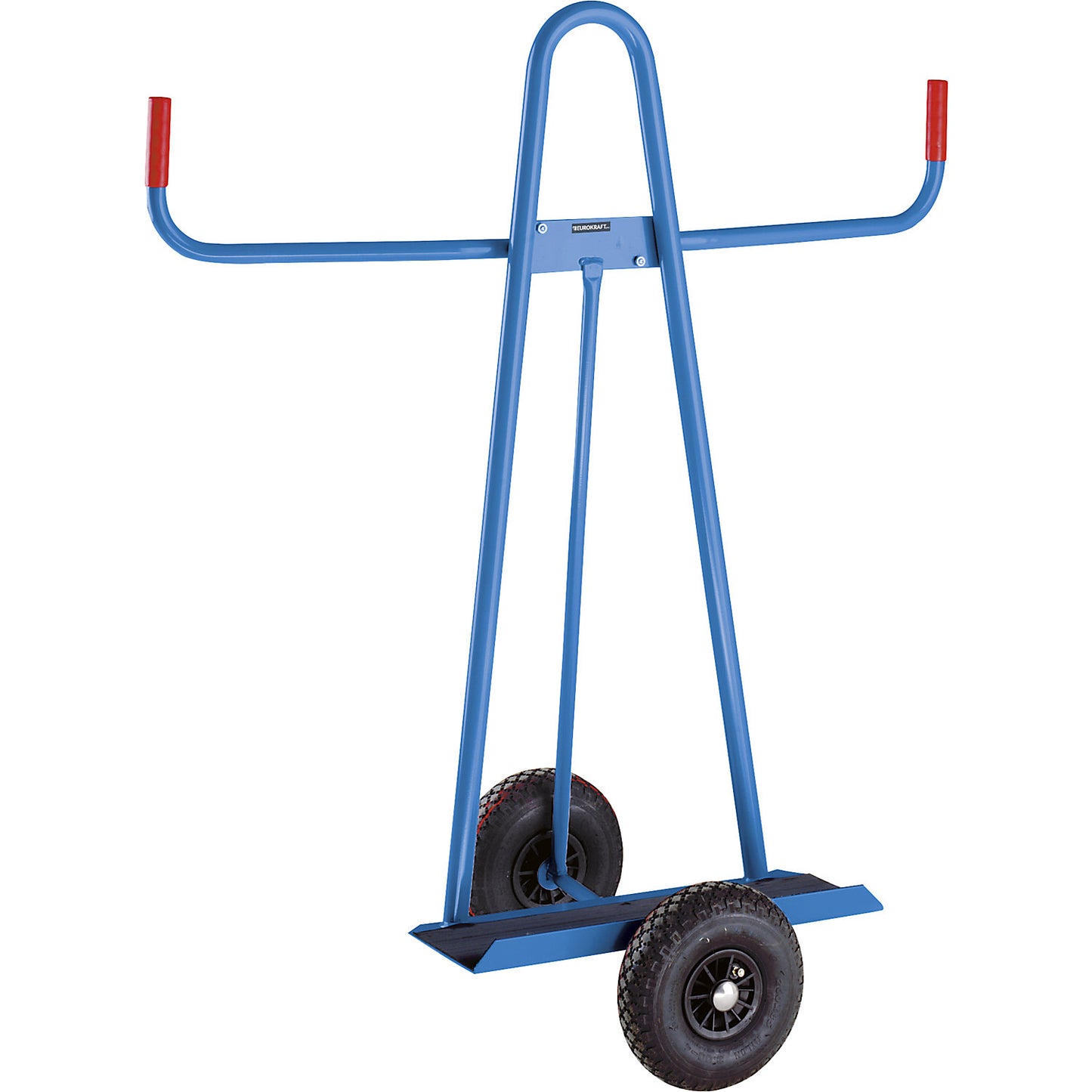 Panel trolley, max. load 300 kg, solid rubber tyres, wheel Ø 200 mm.
