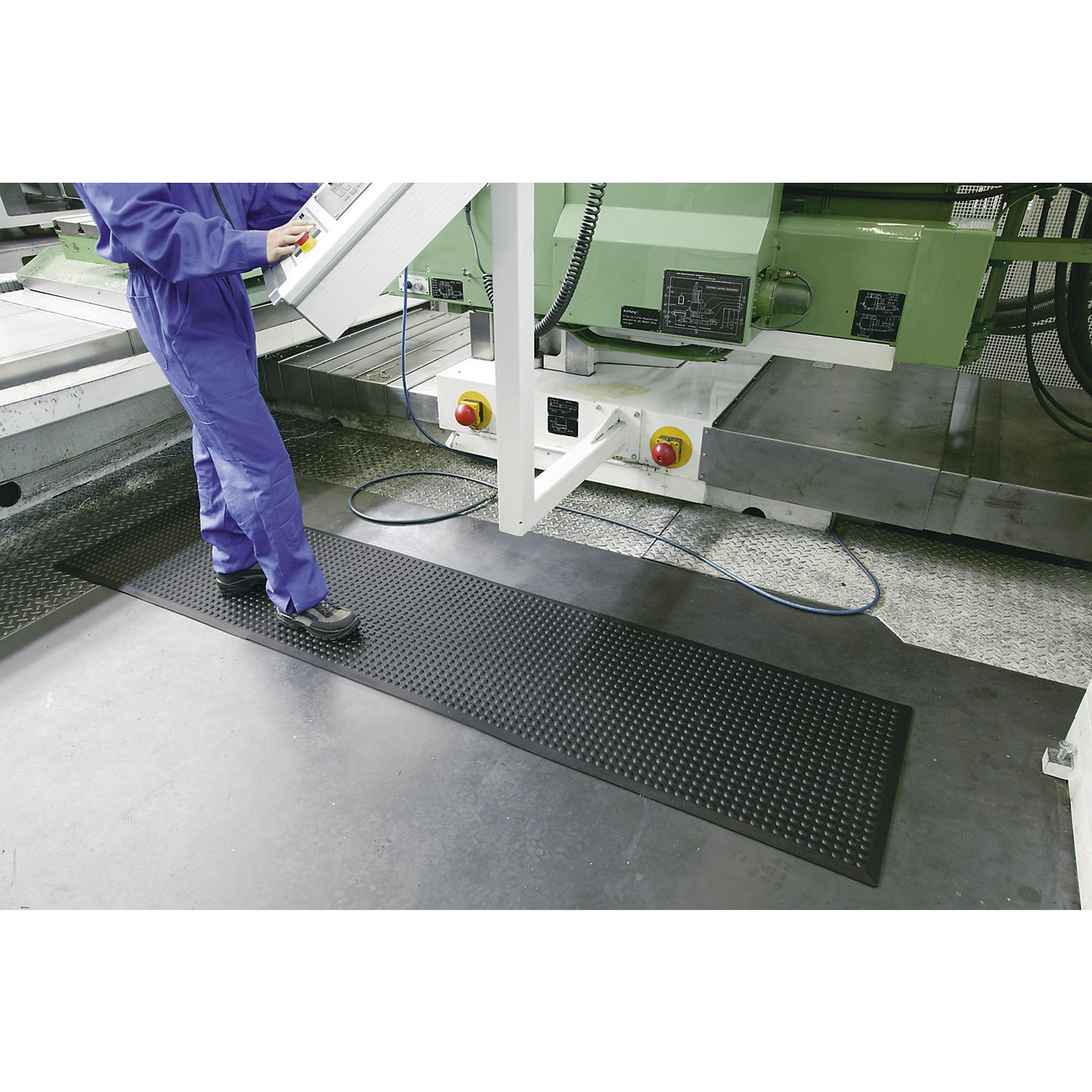 Bubblemat anti-fatigue matting, centre piece, LxW 900 x 600 mm.