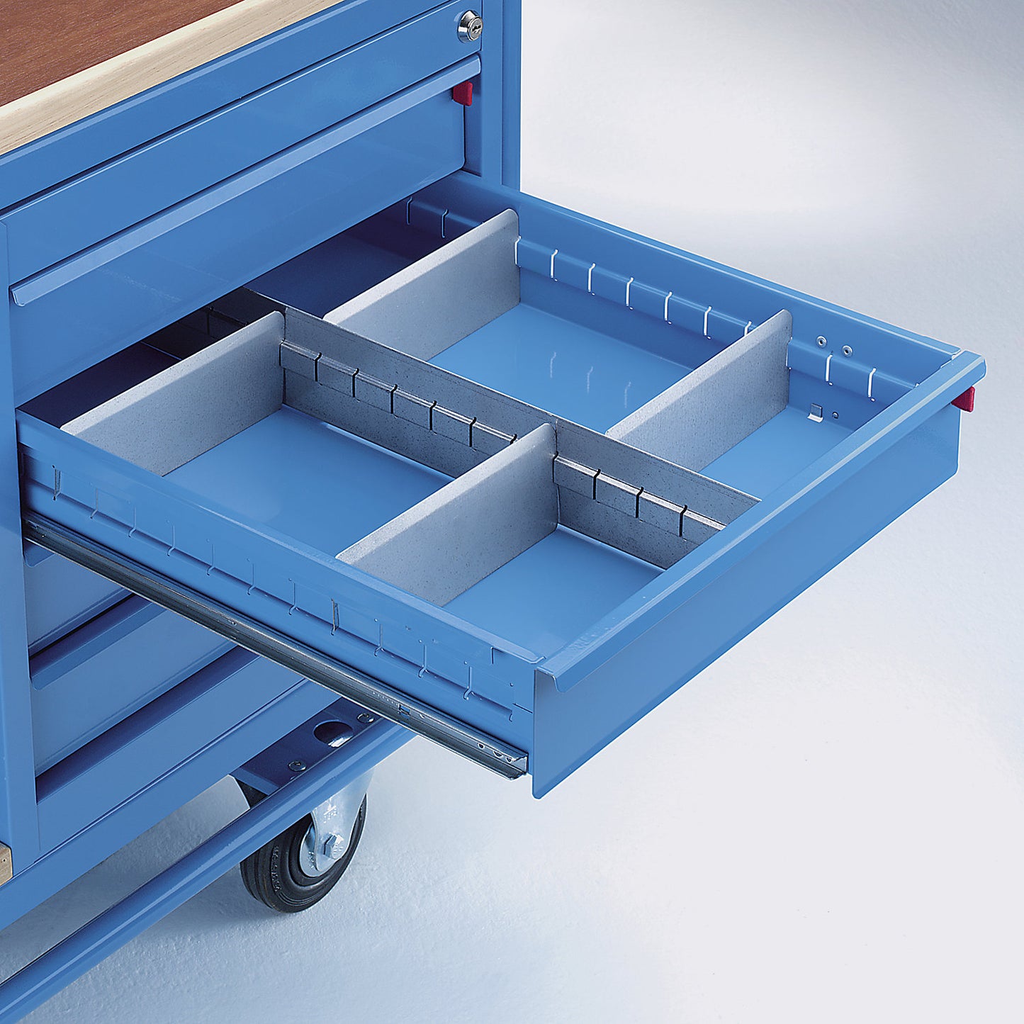 Drawer divider set, 1 long divider, 4 cross dividers, for 4 drawers.