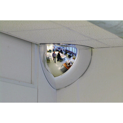 Panoramic mirror, 90° viewing angle, Ø 600 mm.