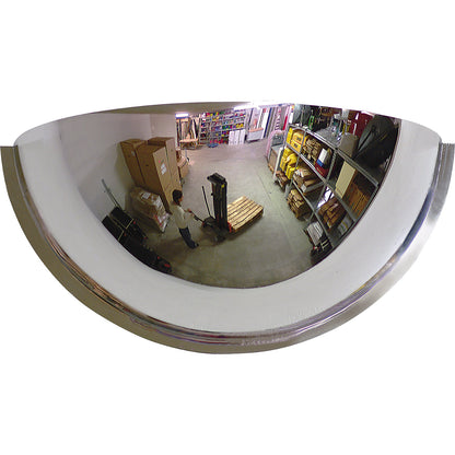 Panoramic mirror, 180° viewing angle, Ø 1000 mm.