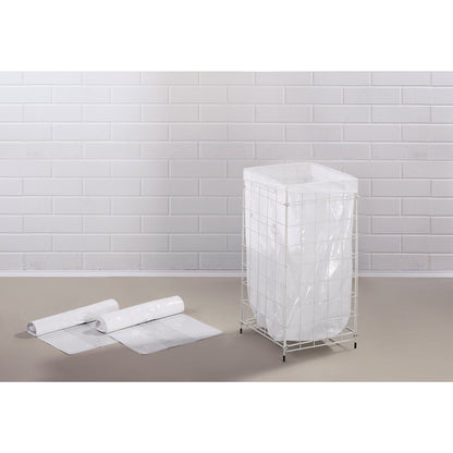 Rubbish bin bags, 65 l, LxWxH 305 x 305 x 850 mm, white, pack of 360.