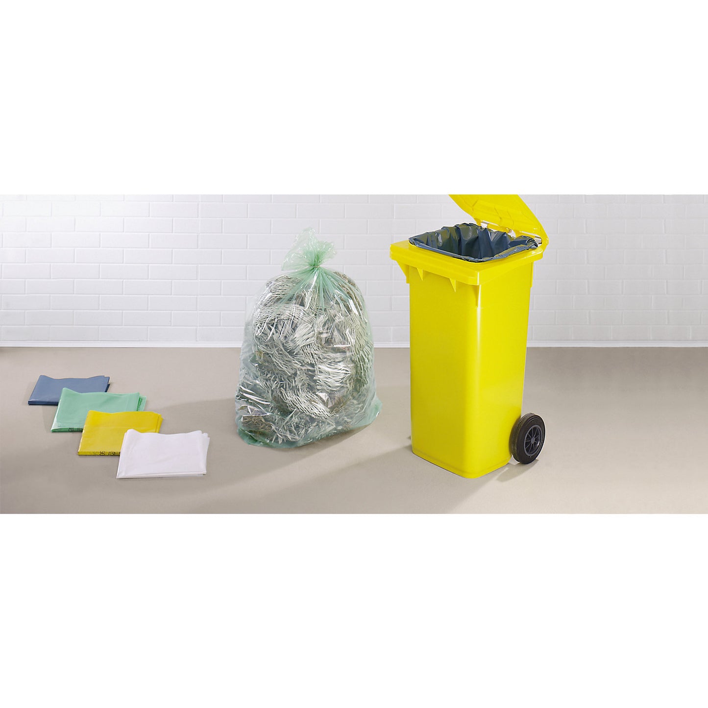 PREMIUM large capacity waste sacks, LDPE, 230 l, LxWxH 450 x 500 x 1250 mm, 60 µm, pack of 150.