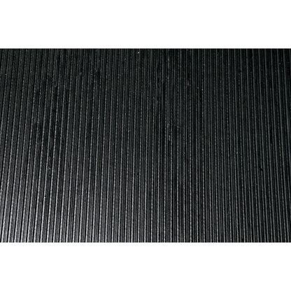 COBArib shelf and workbench matting, with closed surface, sold by the metre, width 1200 mm, mat height 6 mm.