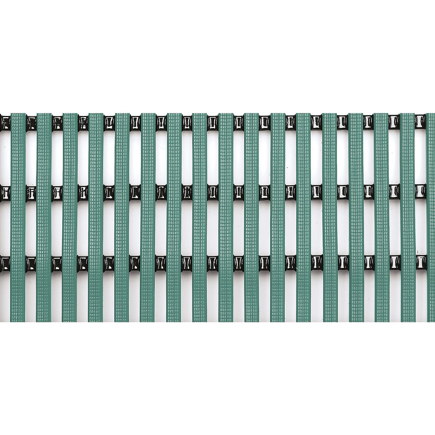 Wet room mat, anti-bacterial, 10 m roll, green, width 1200 mm.