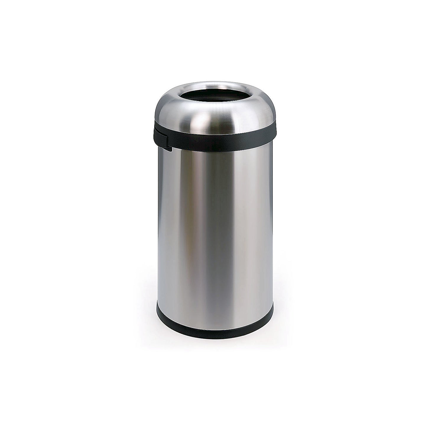 Open waste bin, capacity 60 l, HxØ 760 x 400 mm, round.