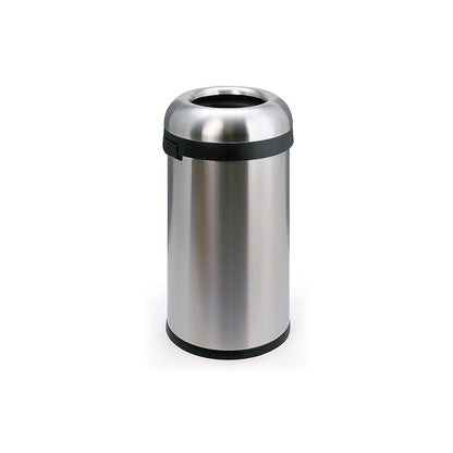 Open waste bin, capacity 60 l, HxØ 760 x 400 mm, round.