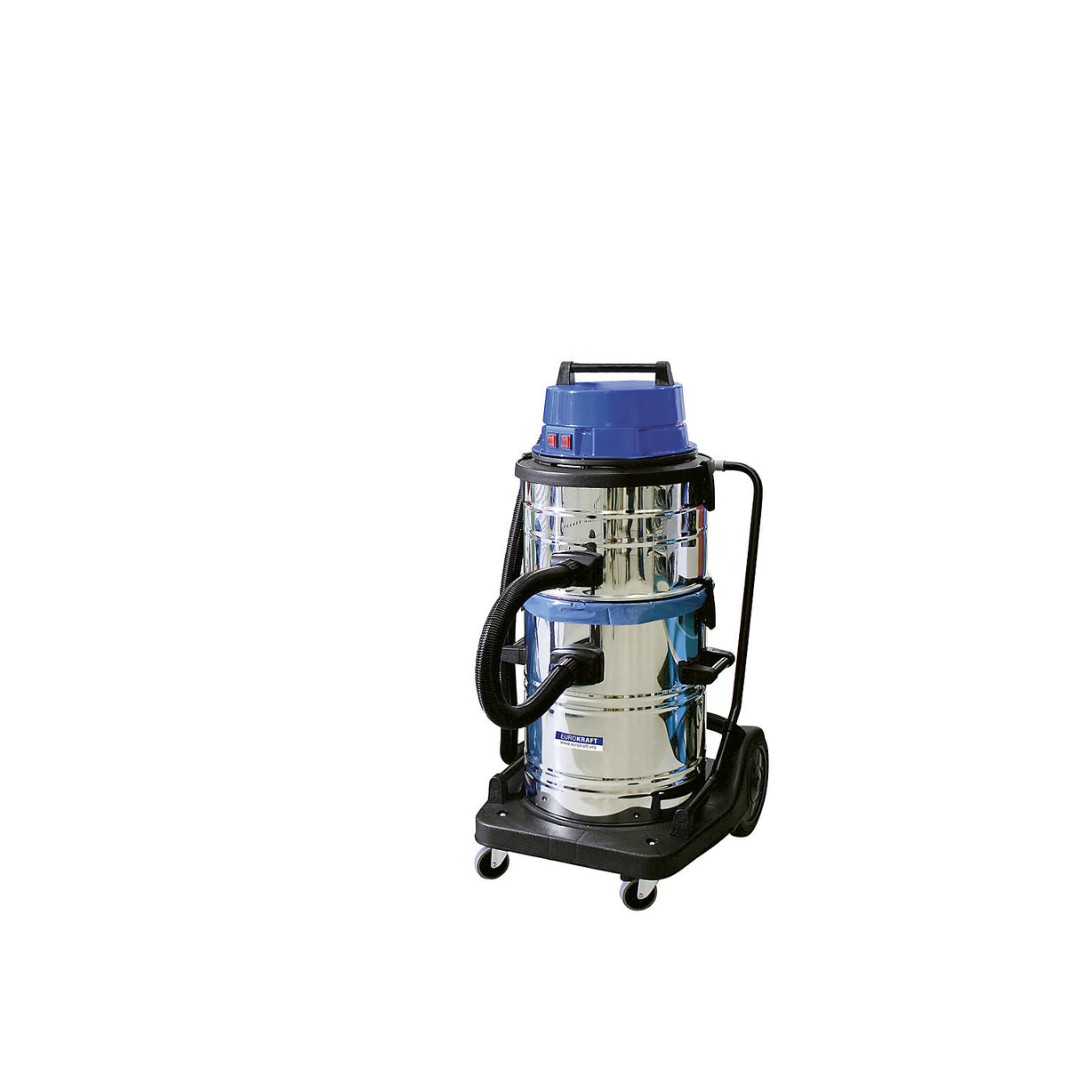 Waste sack filling, for 3600 W vacuum cleaner, in 120 l waste sack.
