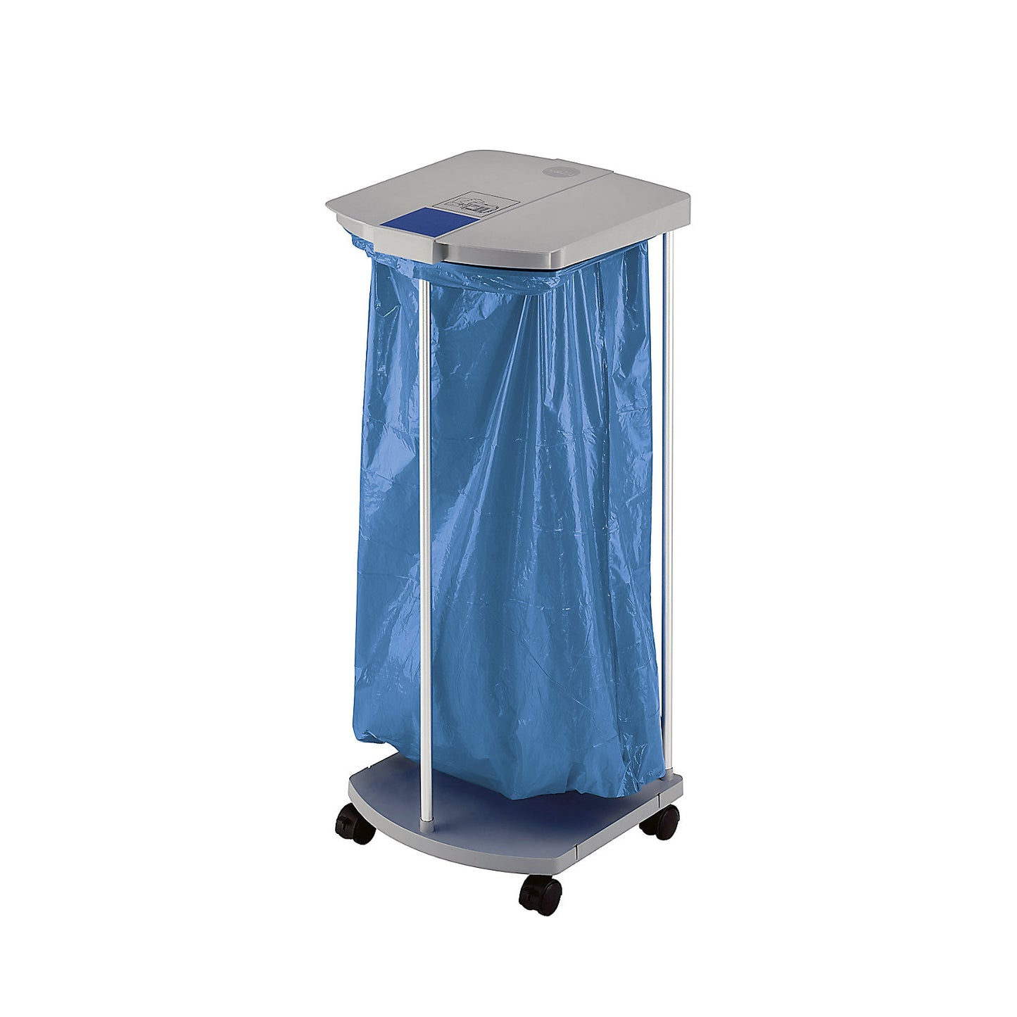ProfiLine waste sack stand, capacity 120 l, mobile.