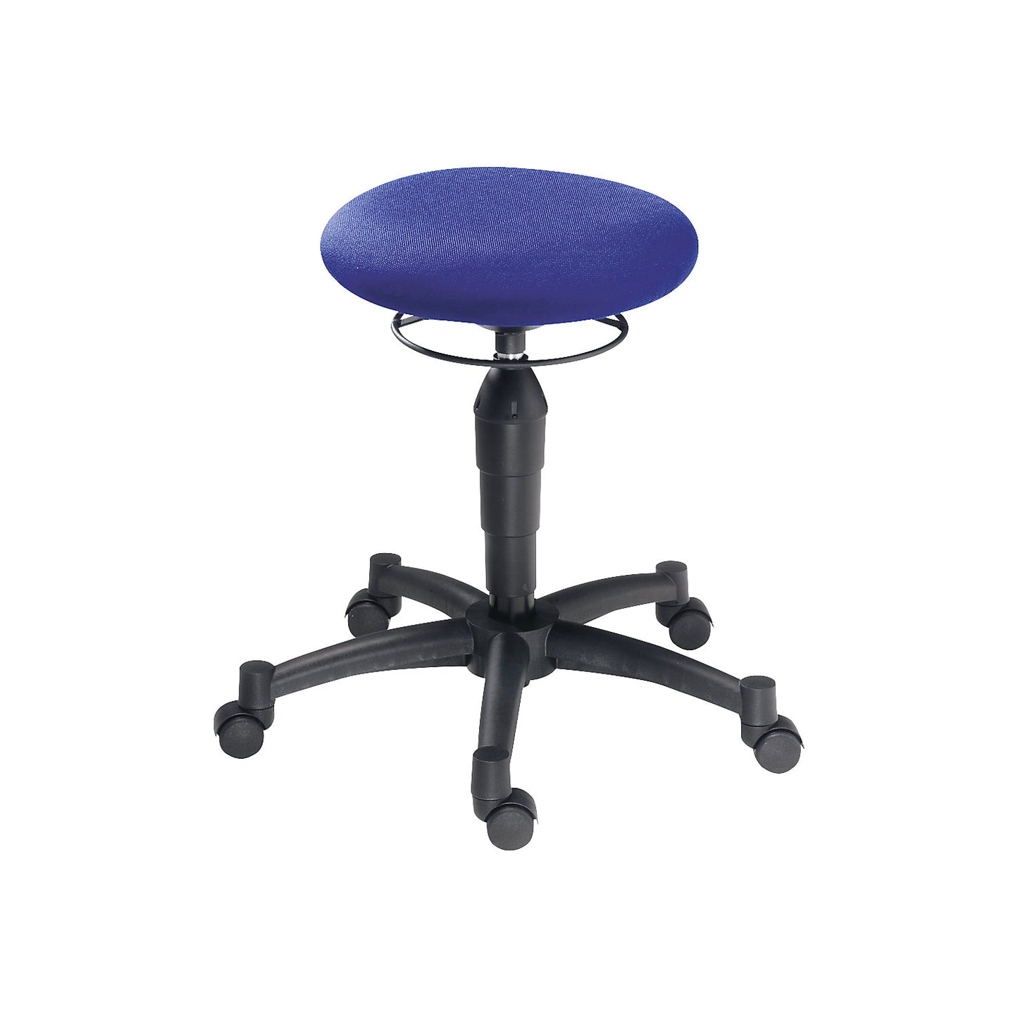 BALANCE 10 stool, with orthopaedic seat, Ø 350 mm, royal blue.