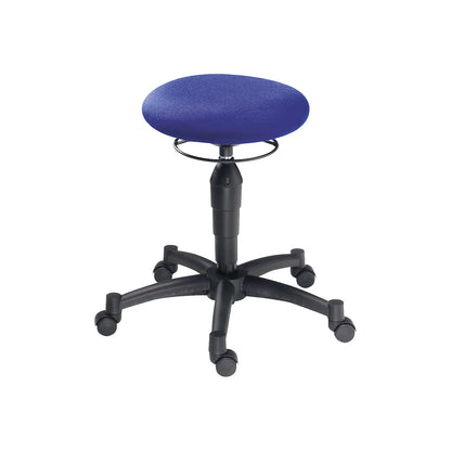 BALANCE 10 stool, with orthopaedic seat, Ø 350 mm, royal blue.