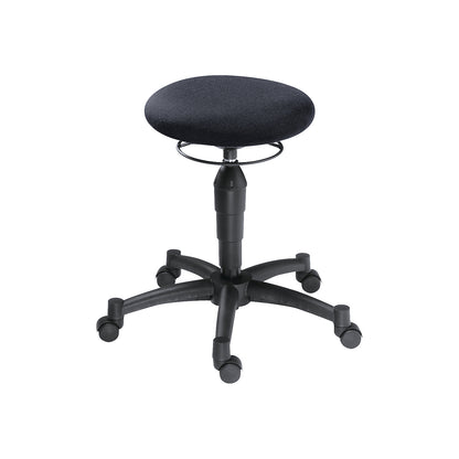 BALANCE 10 stool, with orthopaedic seat, Ø 350 mm, black.