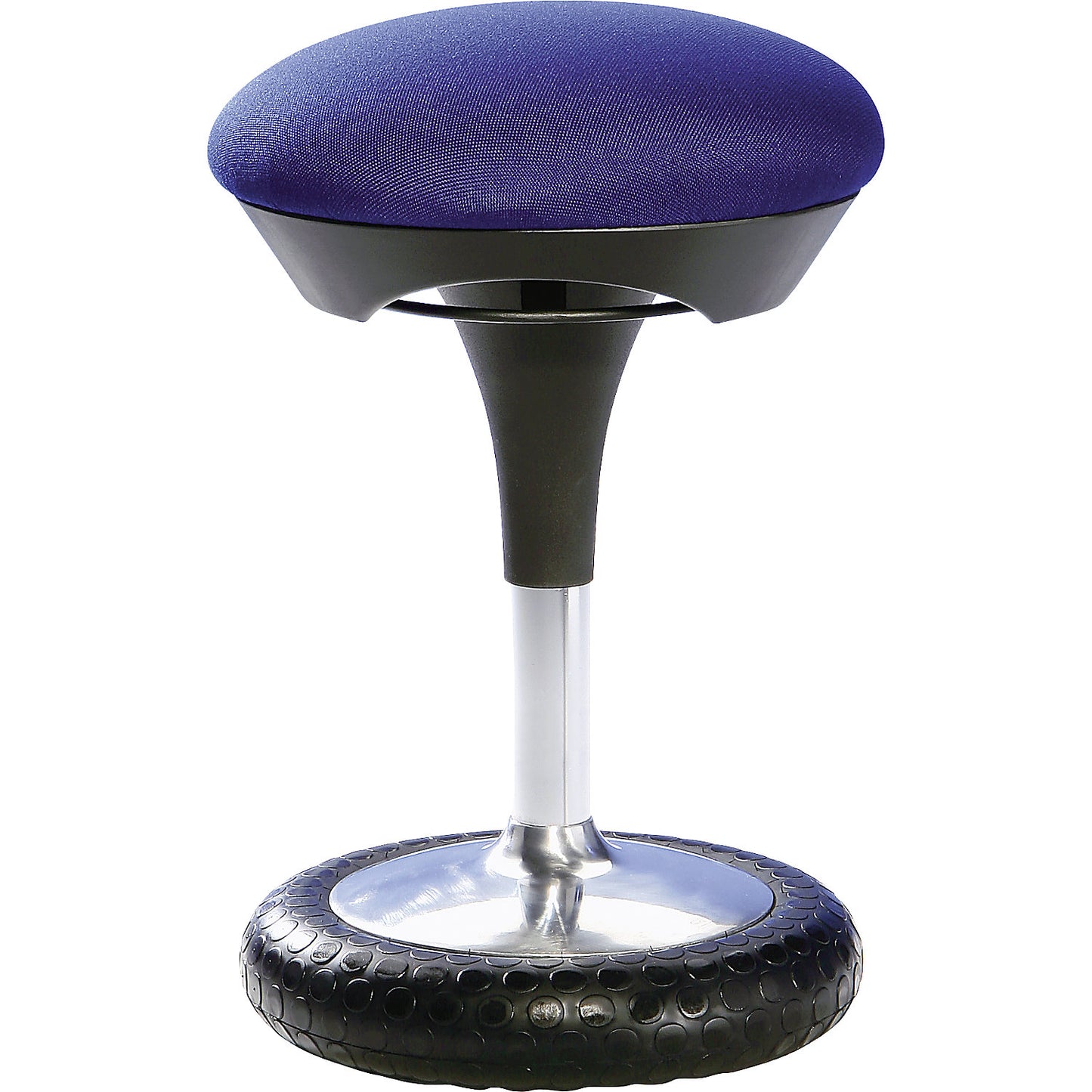SITNESS stool, seat Ø 420 mm, blue.