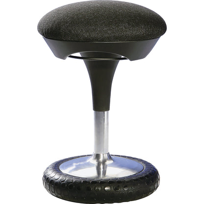 SITNESS stool, seat Ø 420 mm, charcoal.